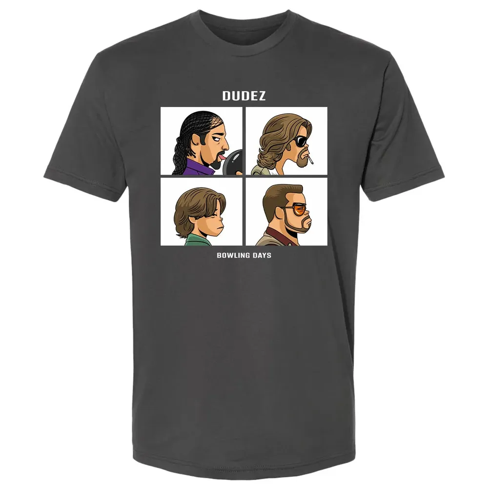 Dudez Bowling Days Premium Unisex T-shirt - 8