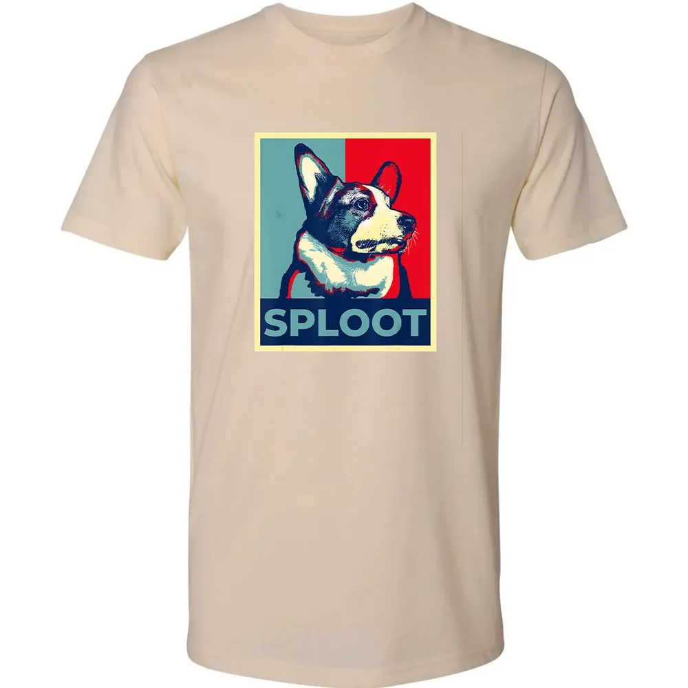 Funny Corgi Meme Election 2020 Obama Hope Campaign Poster Premium Unisex T-shirt - 13
