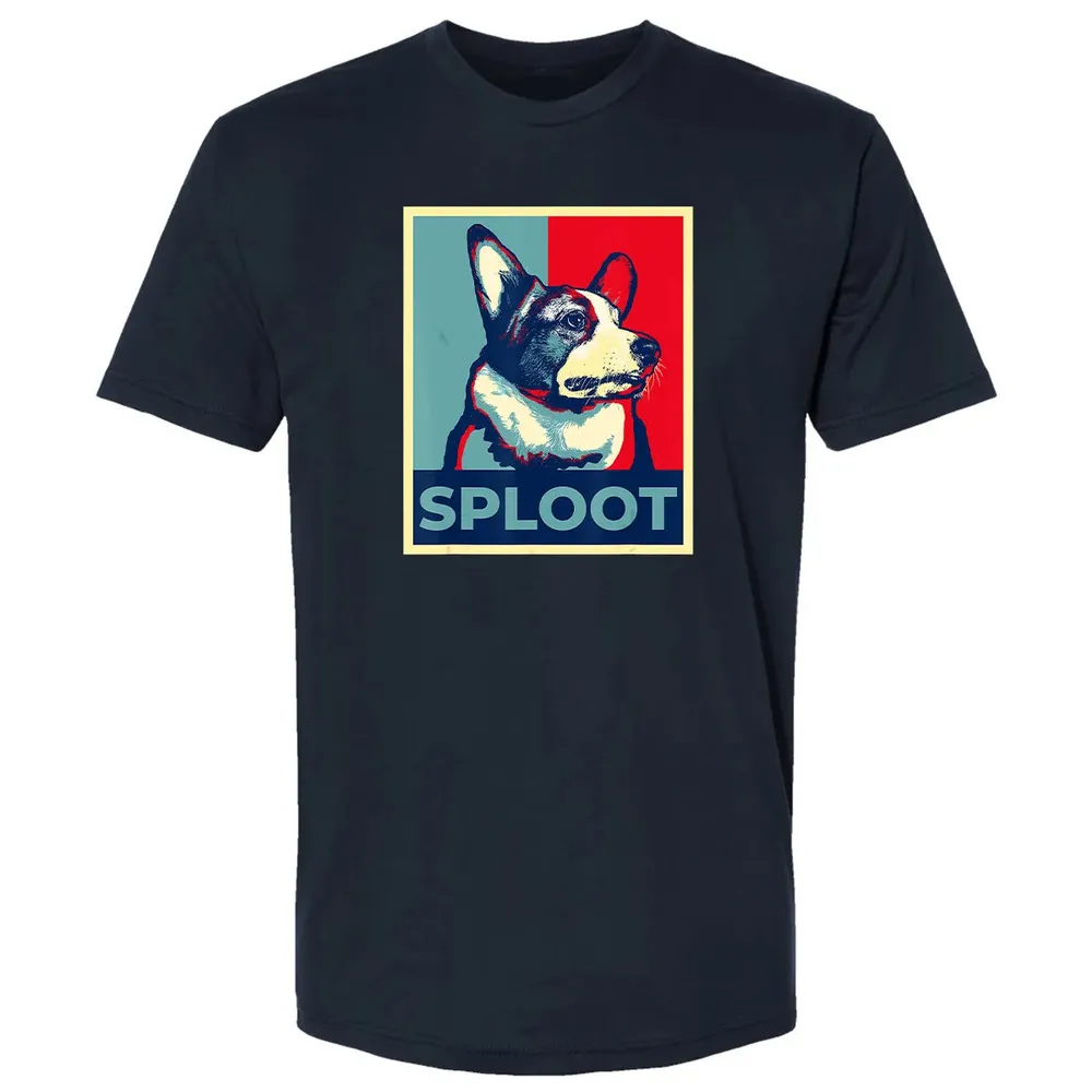 Funny Corgi Meme Election 2020 Obama Hope Campaign Poster Premium Unisex T-shirt - 2