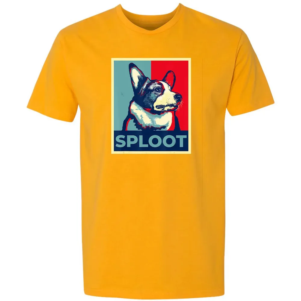 Funny Corgi Meme Election 2020 Obama Hope Campaign Poster Premium Unisex T-shirt - 11