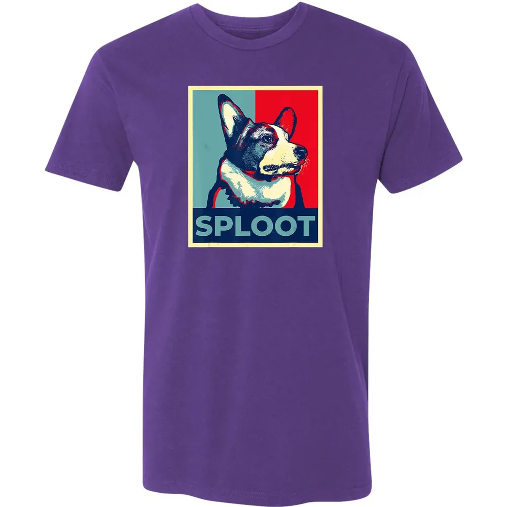 Funny Corgi Meme Election 2020 Obama Hope Campaign Poster Premium Unisex T-shirt - 7