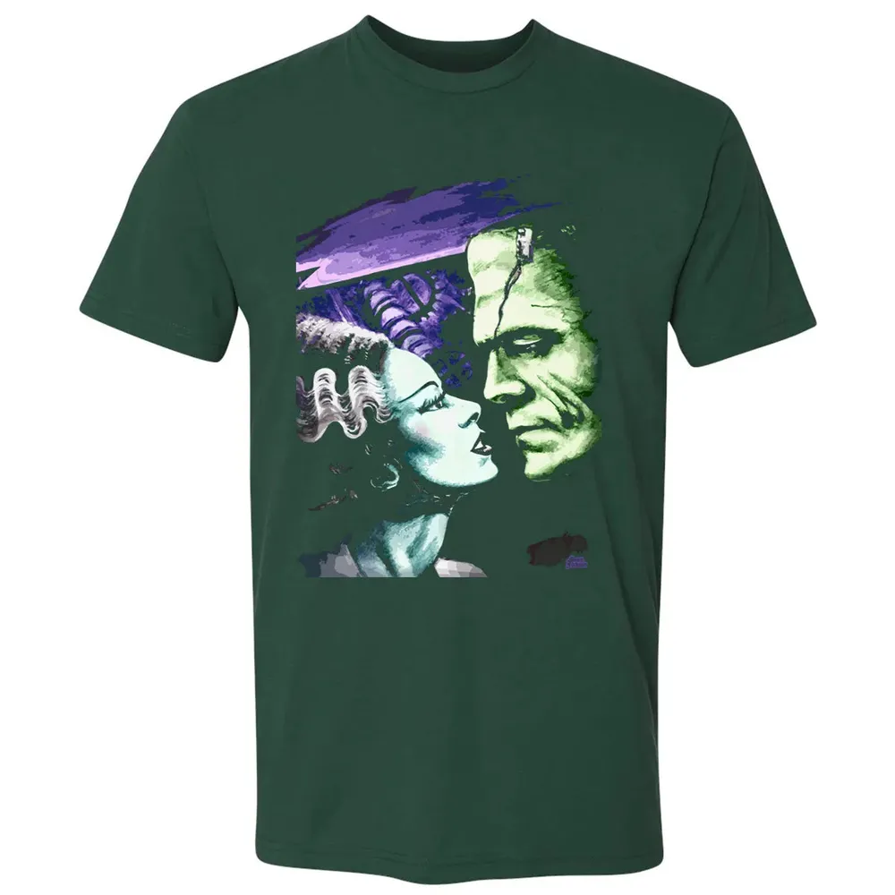 Bride & Frankie Monsters in Love Premium Unisex T-shirt - 12