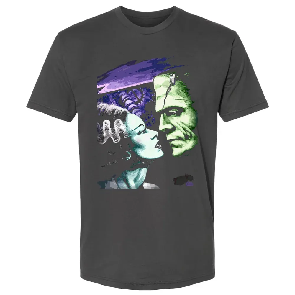 Bride & Frankie Monsters in Love Premium Unisex T-shirt - 8