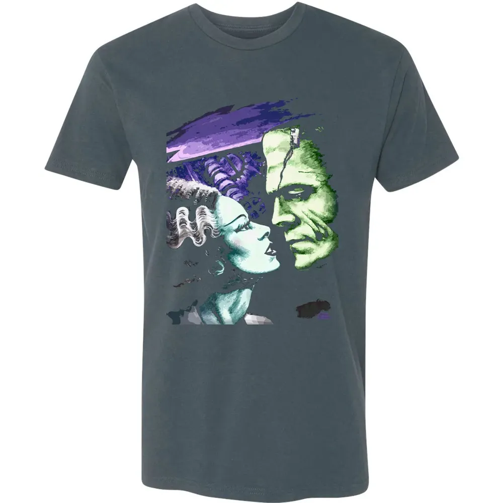 Bride & Frankie Monsters in Love Premium Unisex T-shirt - 14