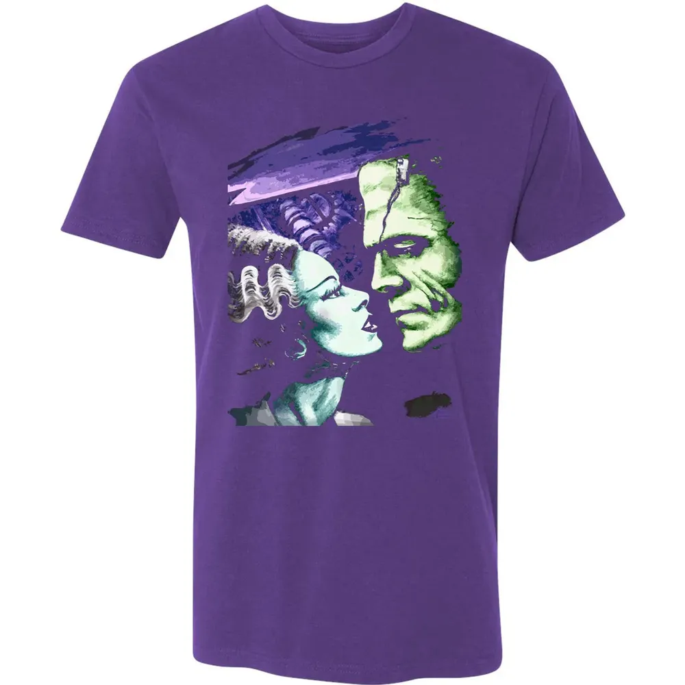 Bride & Frankie Monsters in Love Premium Unisex T-shirt - 7