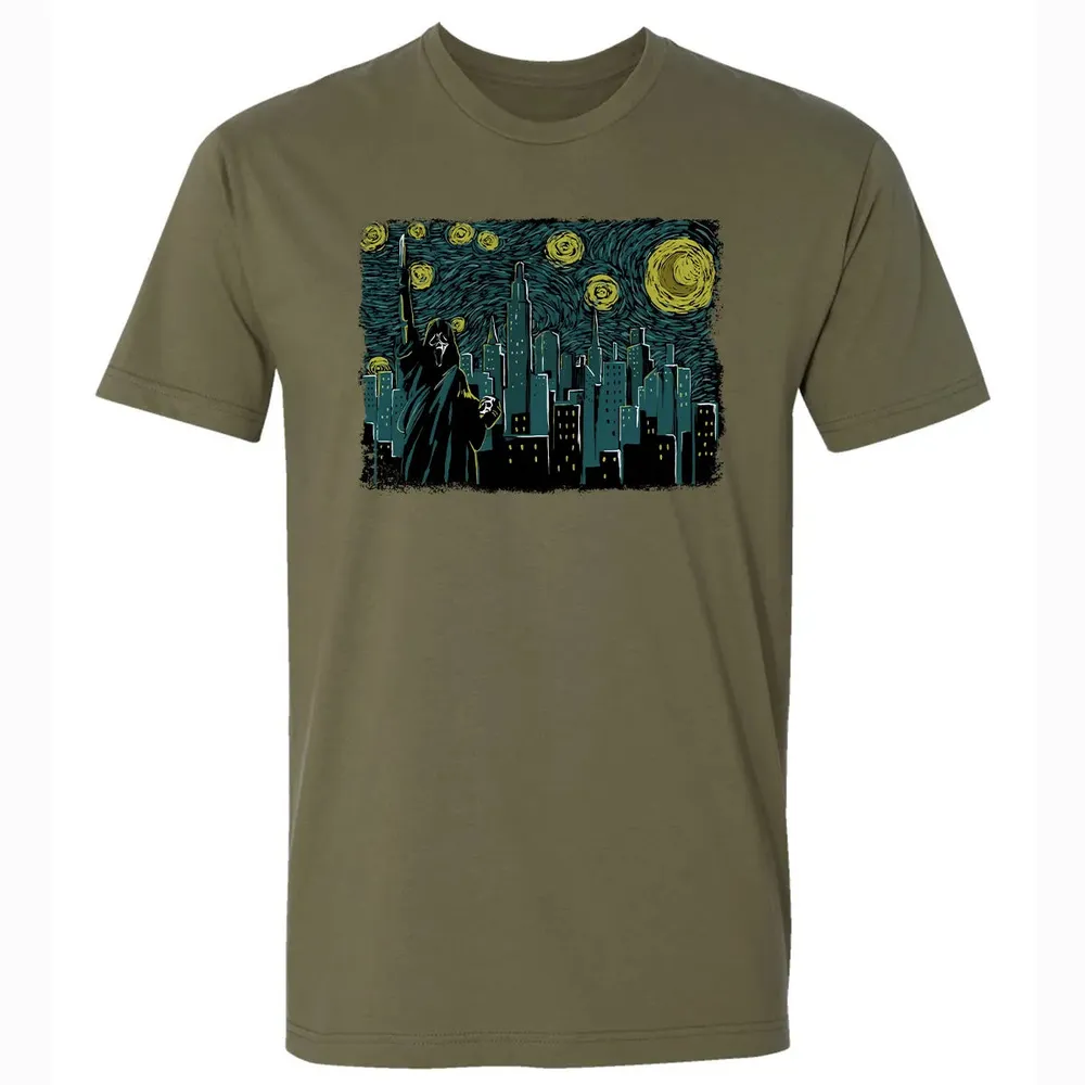Starry Ghost Premium Unisex T-shirt - 5