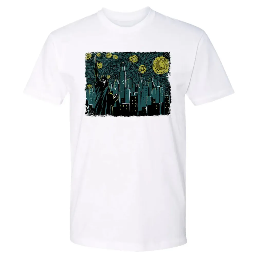 Starry Ghost Premium Unisex T-shirt - 4