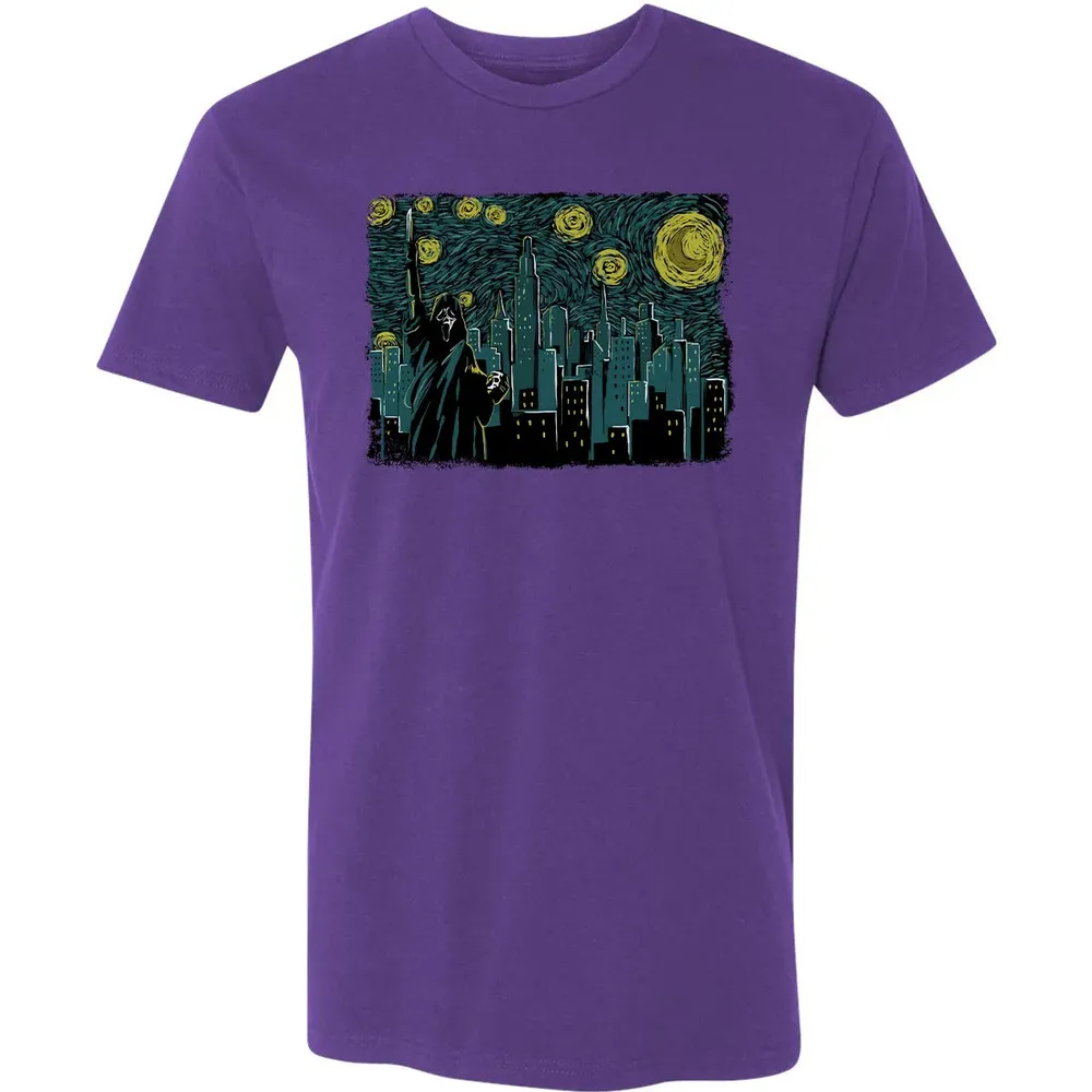 Starry Ghost Premium Unisex T-shirt - 7