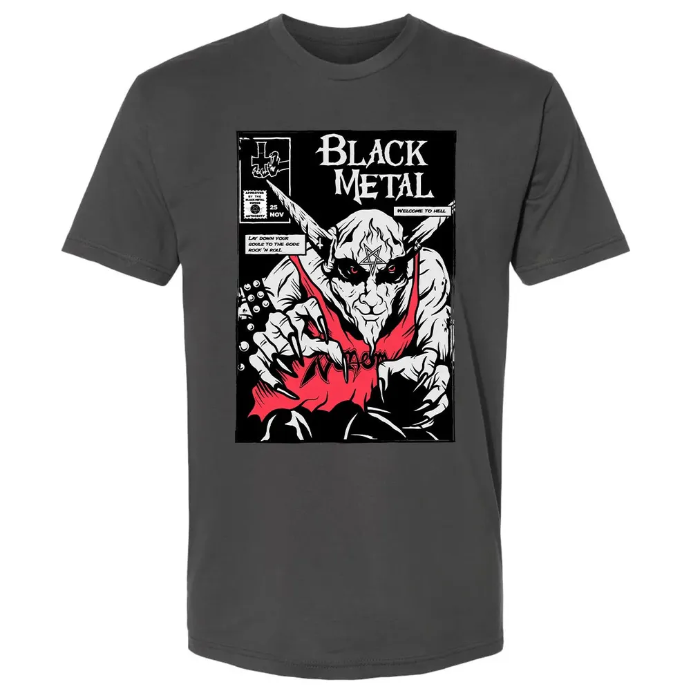 Black Metal Premium Unisex T-shirt - 8