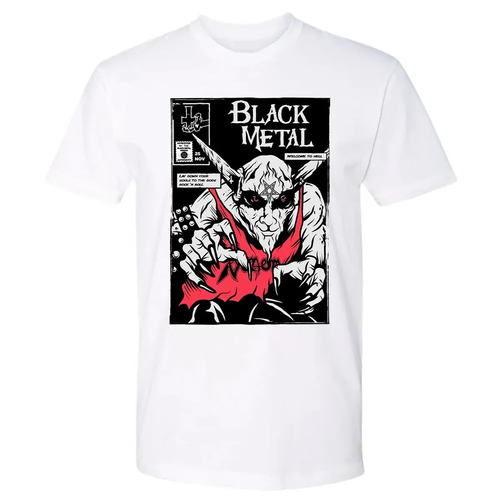 Black Metal Premium Unisex T-shirt - 4
