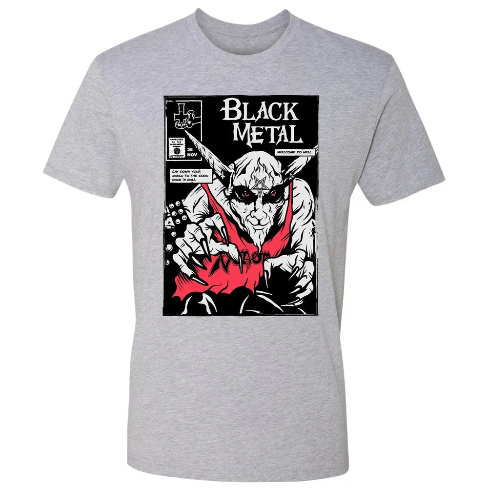 Black Metal Premium Unisex T-shirt - 9