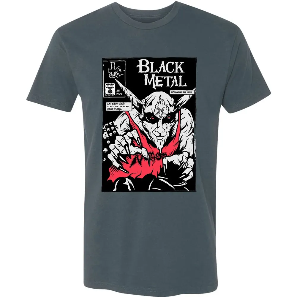 Black Metal Premium Unisex T-shirt - 14