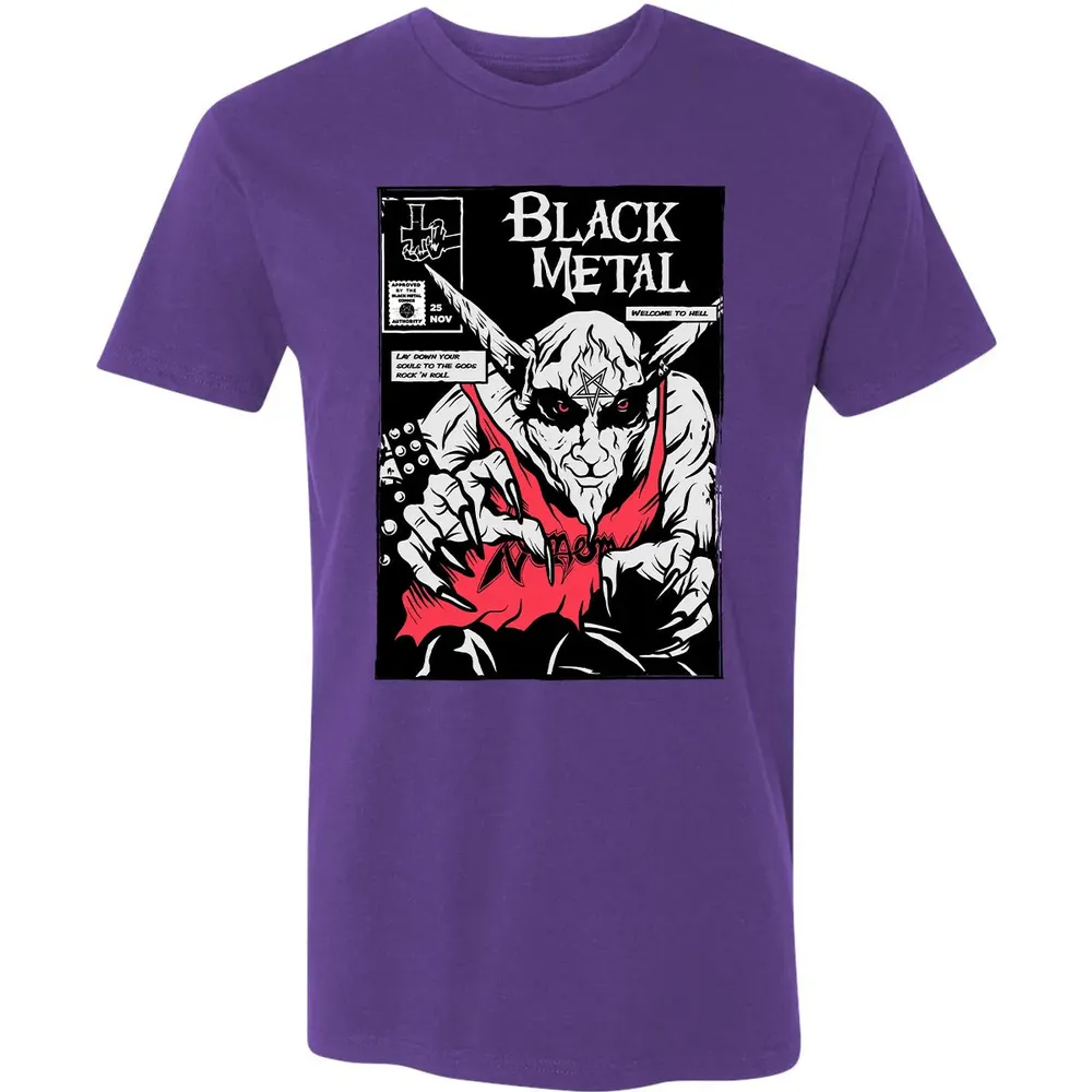 Black Metal Premium Unisex T-shirt - 7
