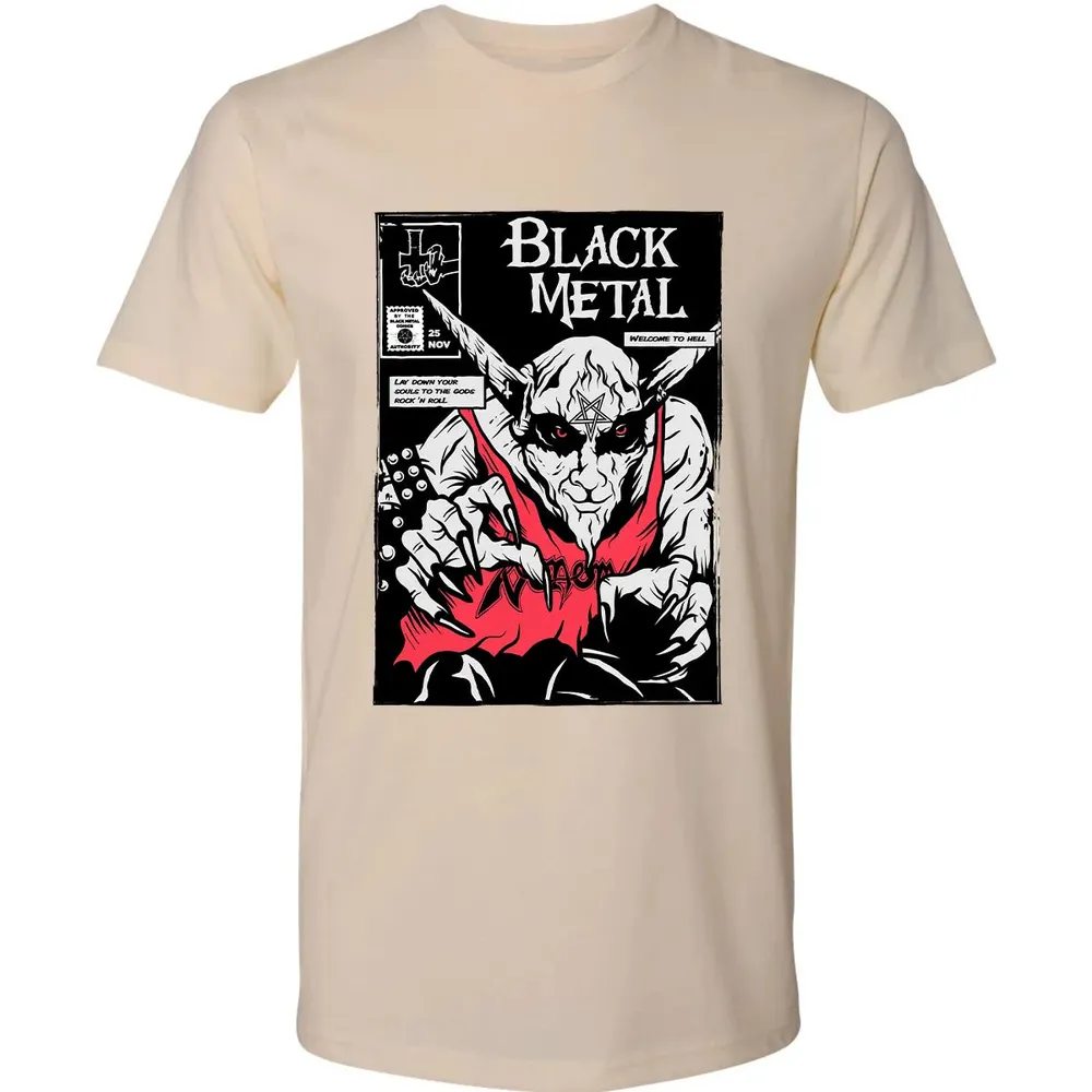 Black Metal Premium Unisex T-shirt - 13