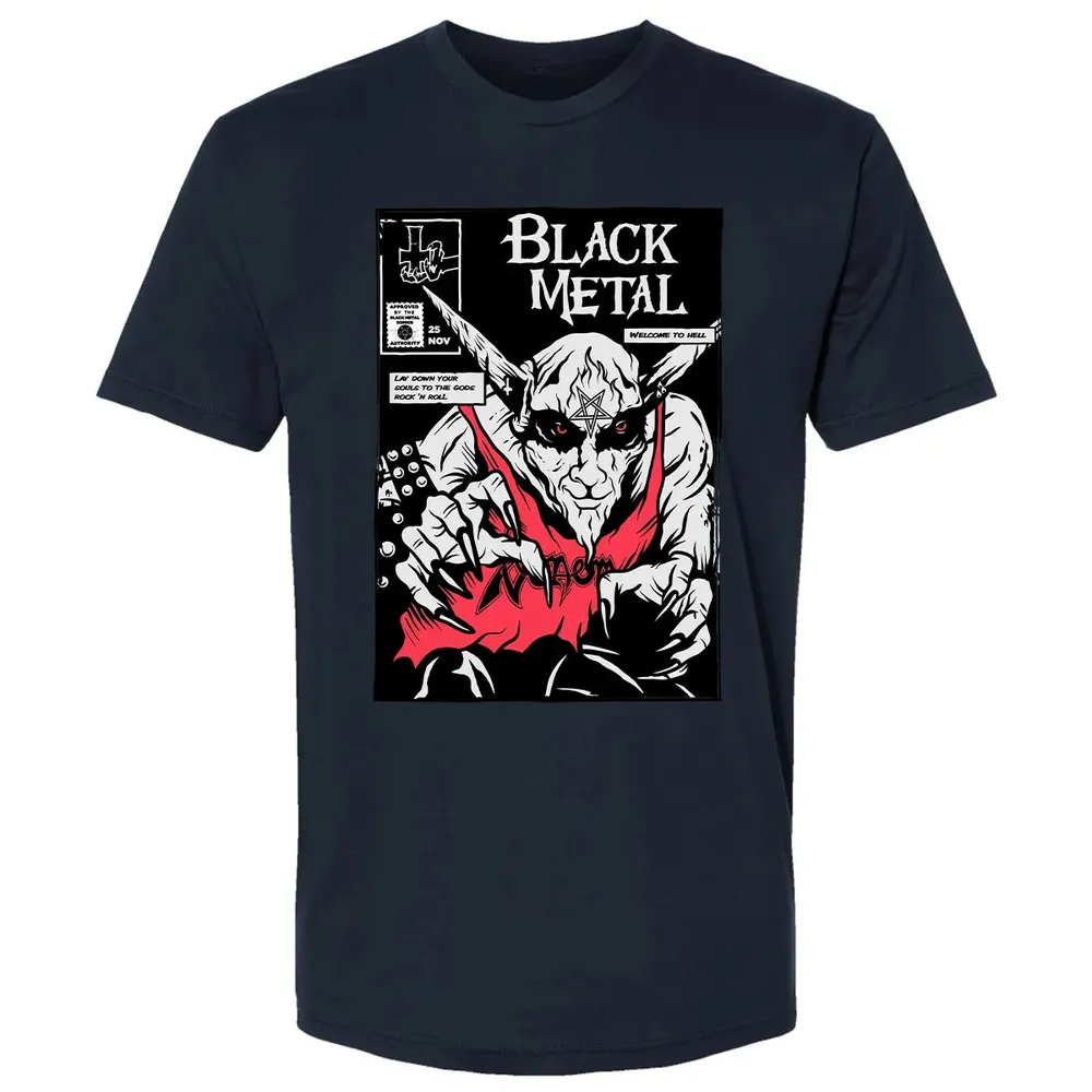 Black Metal Premium Unisex T-shirt - 2