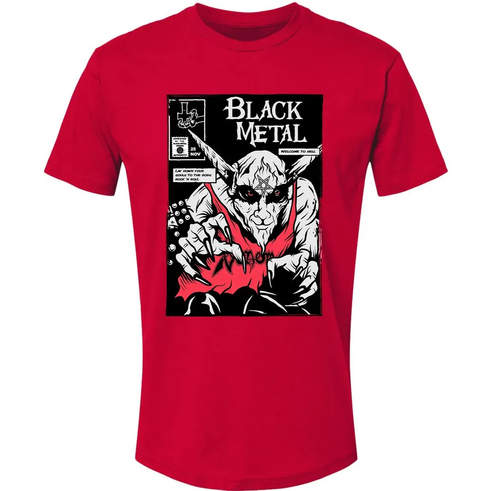 Black Metal Premium Unisex T-shirt - 6