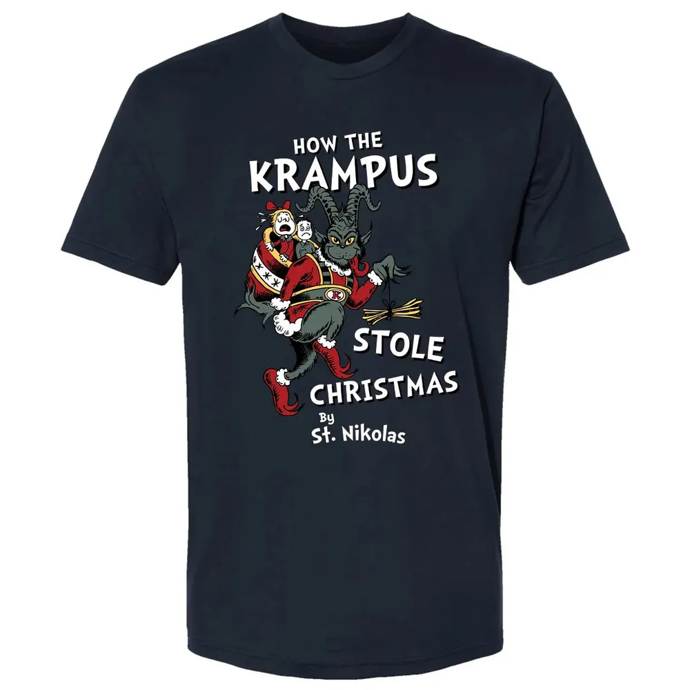 How the Krampus Stole Christmas Premium Unisex T-shirt - 2