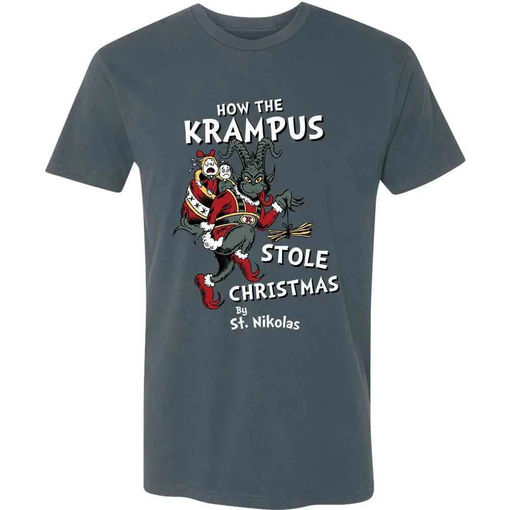 How the Krampus Stole Christmas Premium Unisex T-shirt - 14