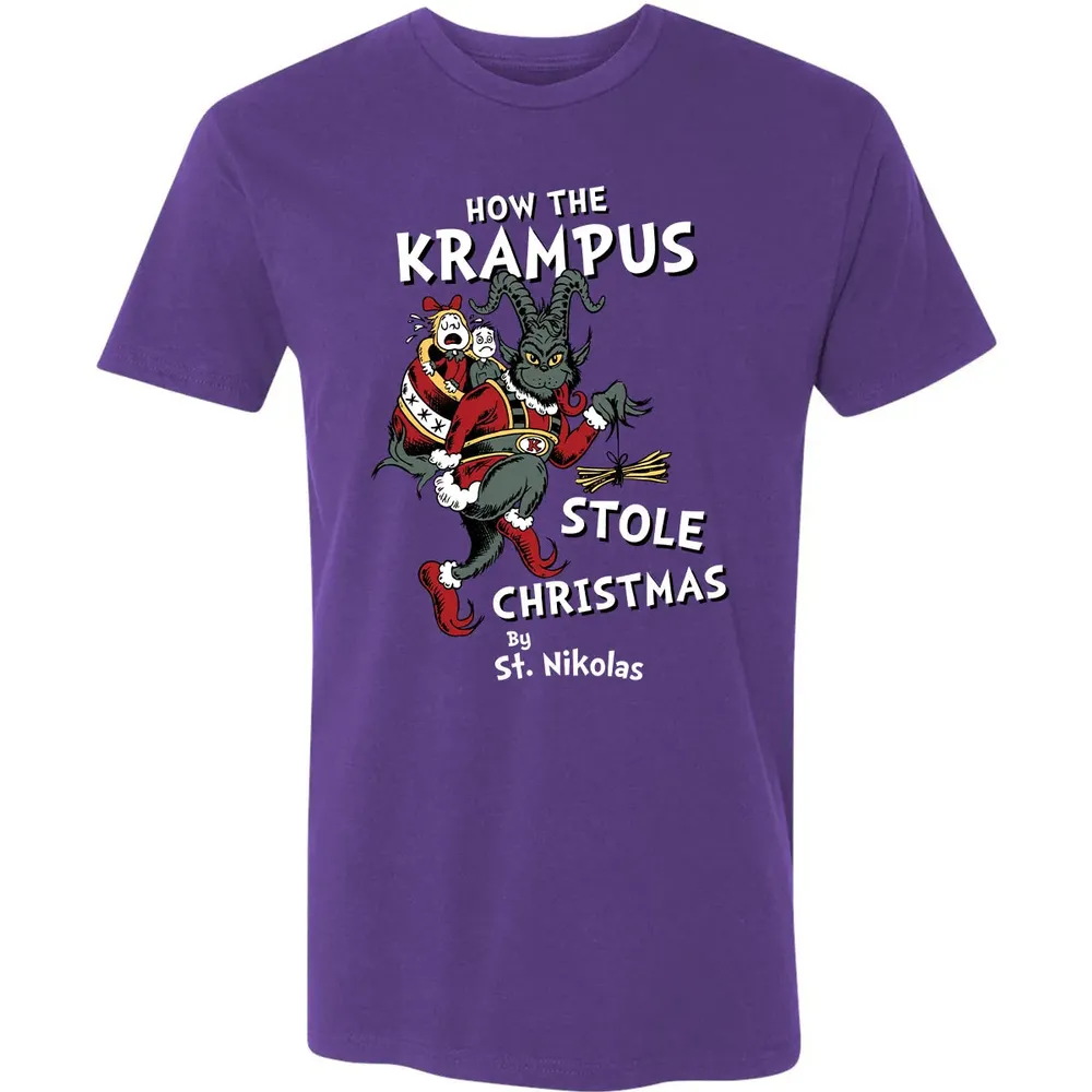 How the Krampus Stole Christmas Premium Unisex T-shirt - 7
