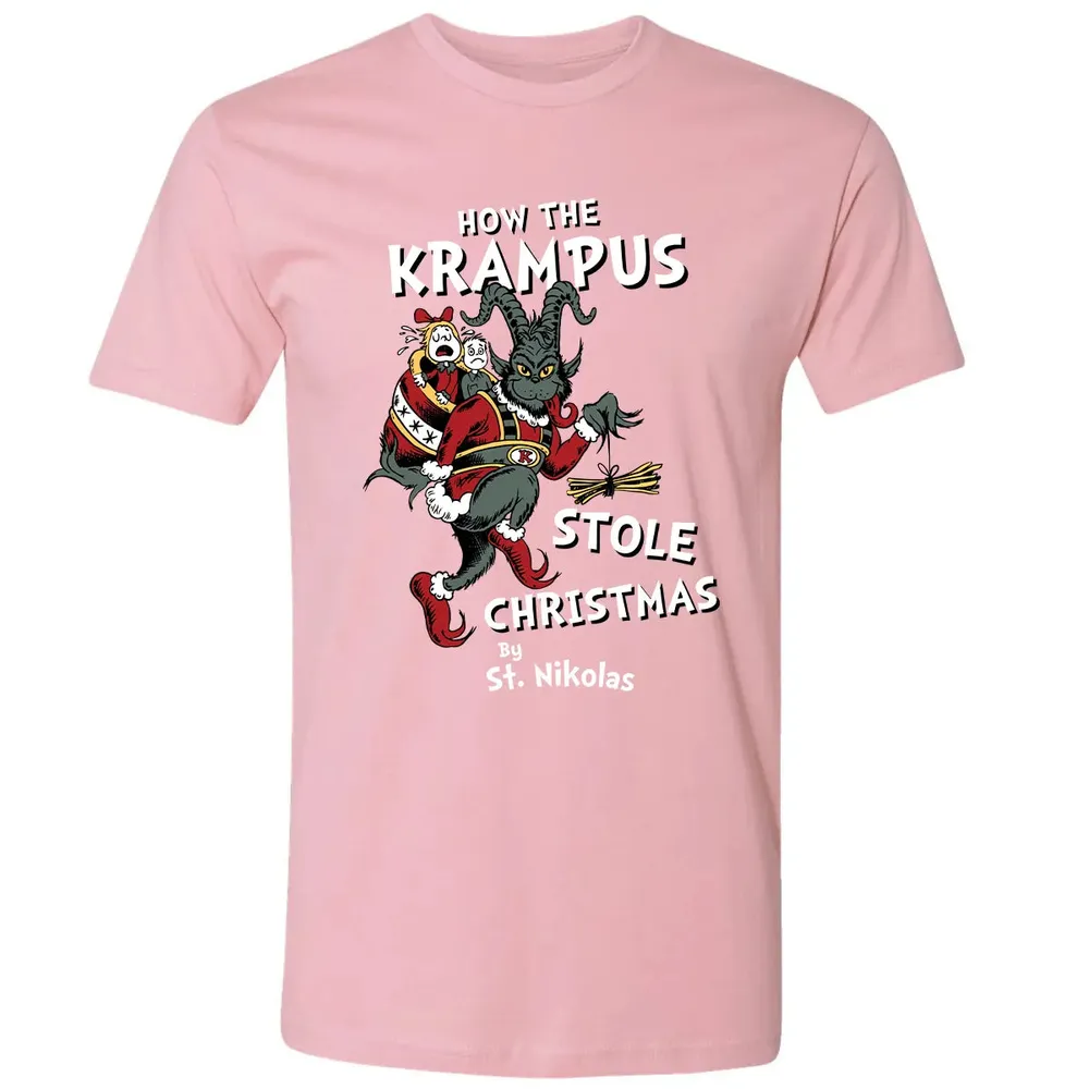 How the Krampus Stole Christmas Premium Unisex T-shirt - 3