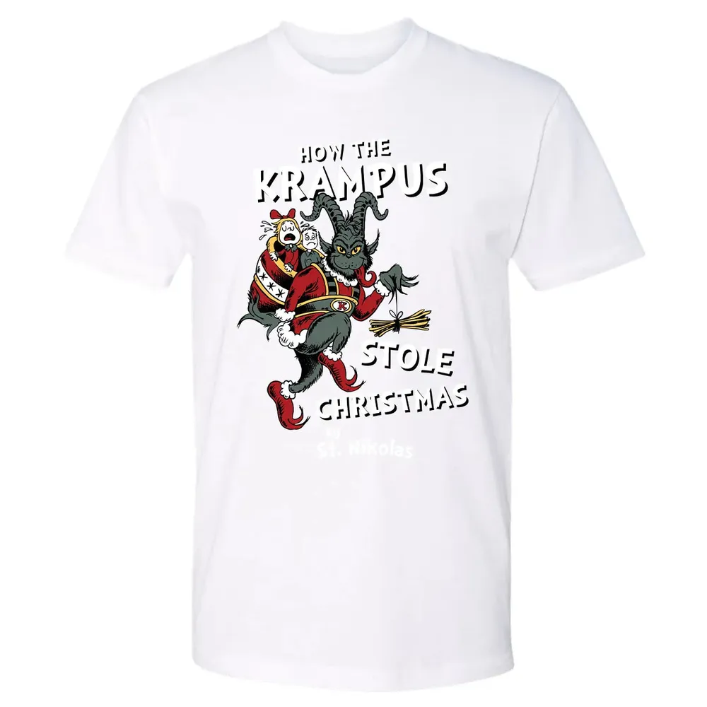 How the Krampus Stole Christmas Premium Unisex T-shirt - 4