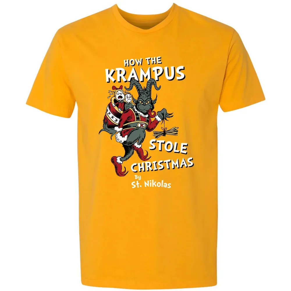 How the Krampus Stole Christmas Premium Unisex T-shirt - 11