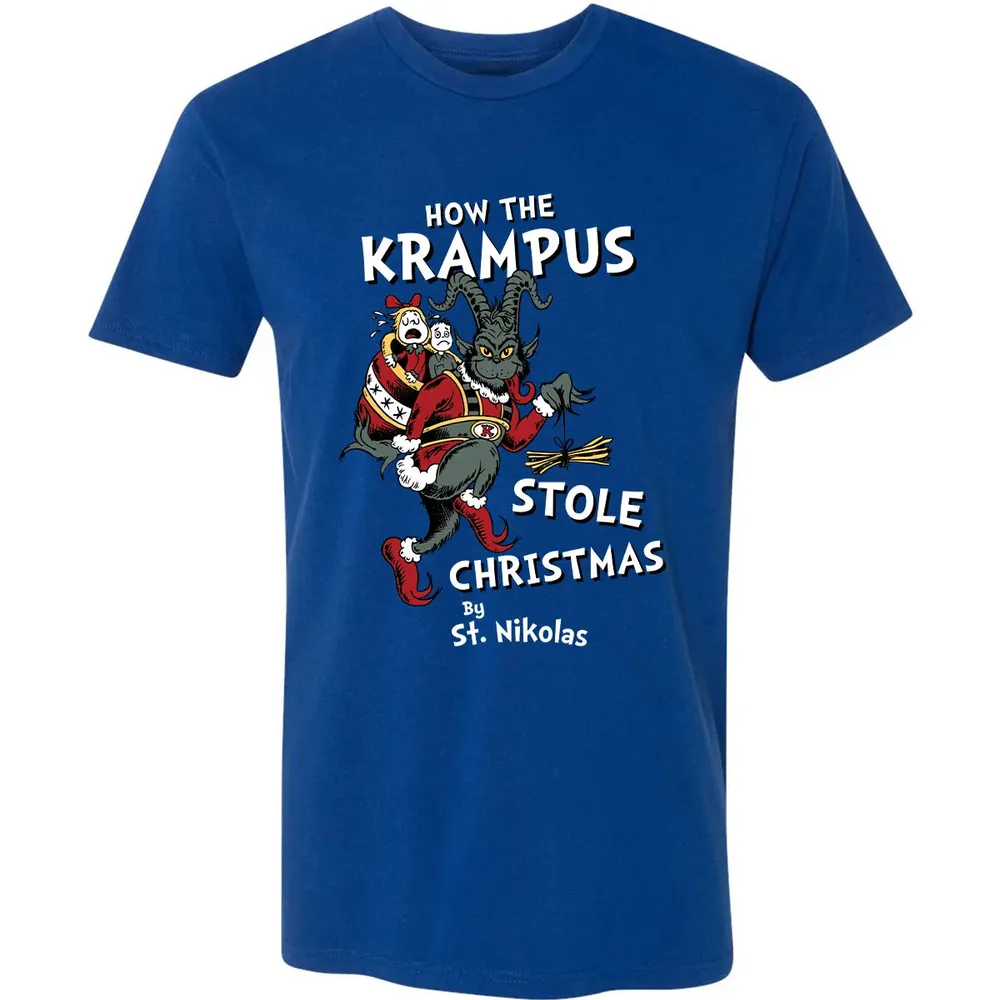 How the Krampus Stole Christmas Premium Unisex T-shirt - 10