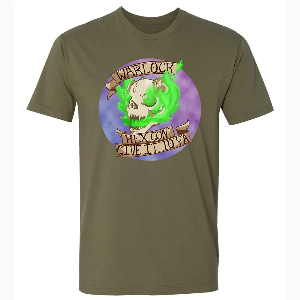 Warlock   Hex Gonna Give It To Ya Premium Unisex T-shirt - 5
