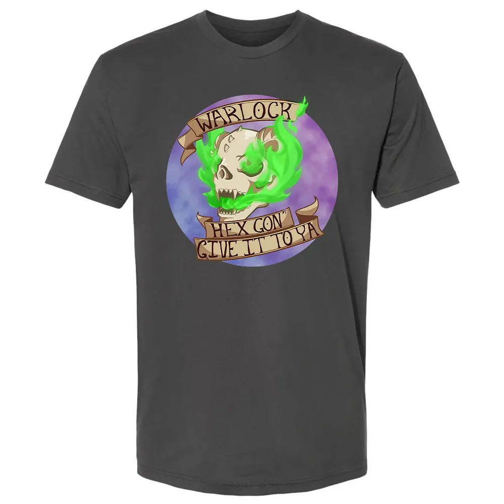 Warlock   Hex Gonna Give It To Ya Premium Unisex T-shirt - 8
