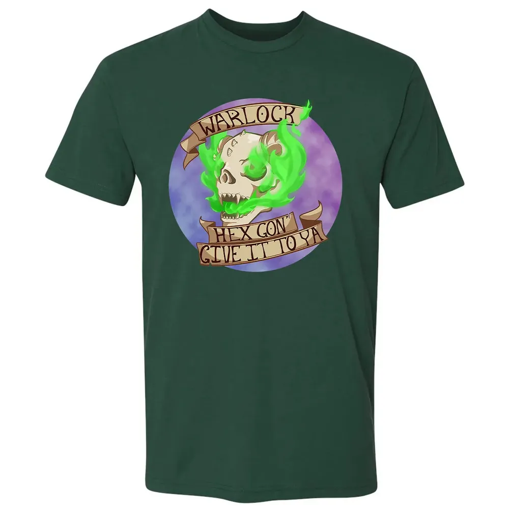 Warlock   Hex Gonna Give It To Ya Premium Unisex T-shirt - 12