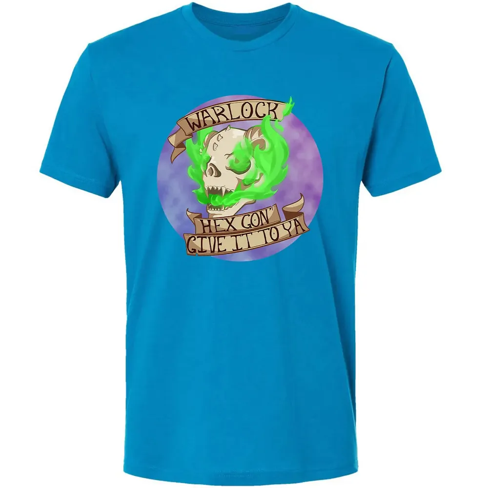 Warlock   Hex Gonna Give It To Ya Premium Unisex T-shirt - 15