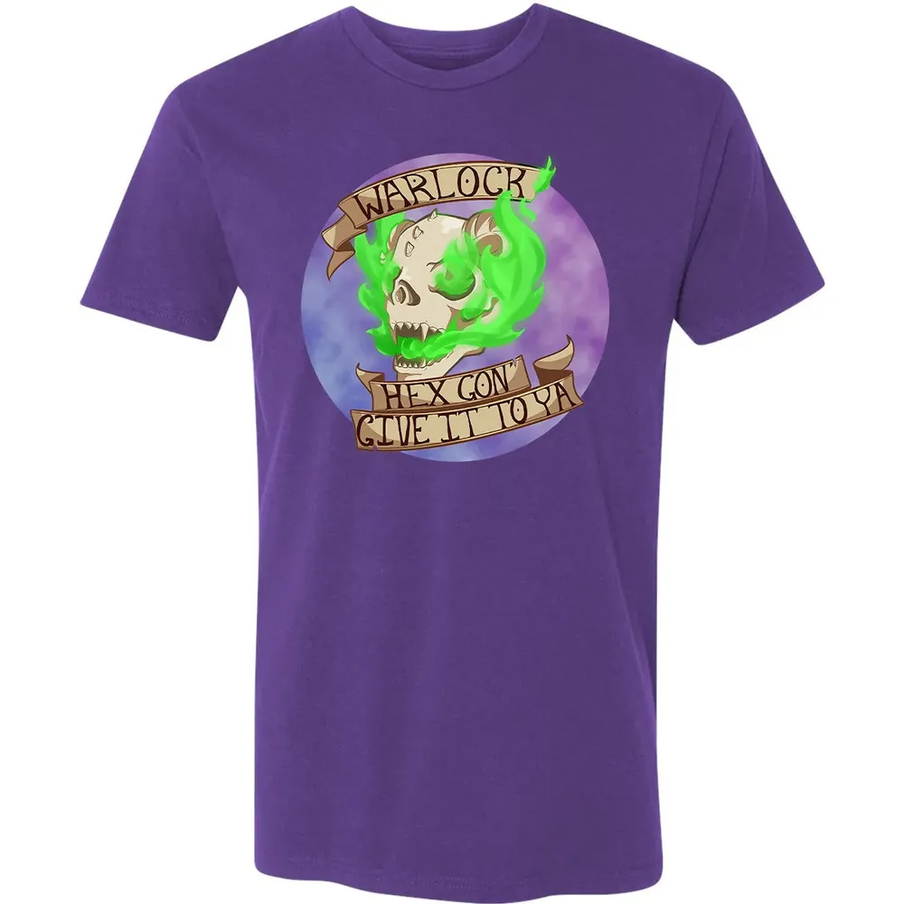 Warlock   Hex Gonna Give It To Ya Premium Unisex T-shirt - 7