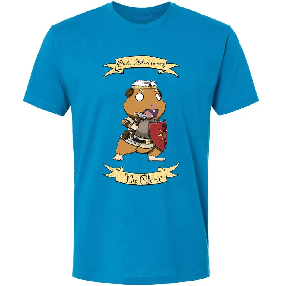 Cavie Adventurers - The Cleric Premium Unisex T-shirt - 15