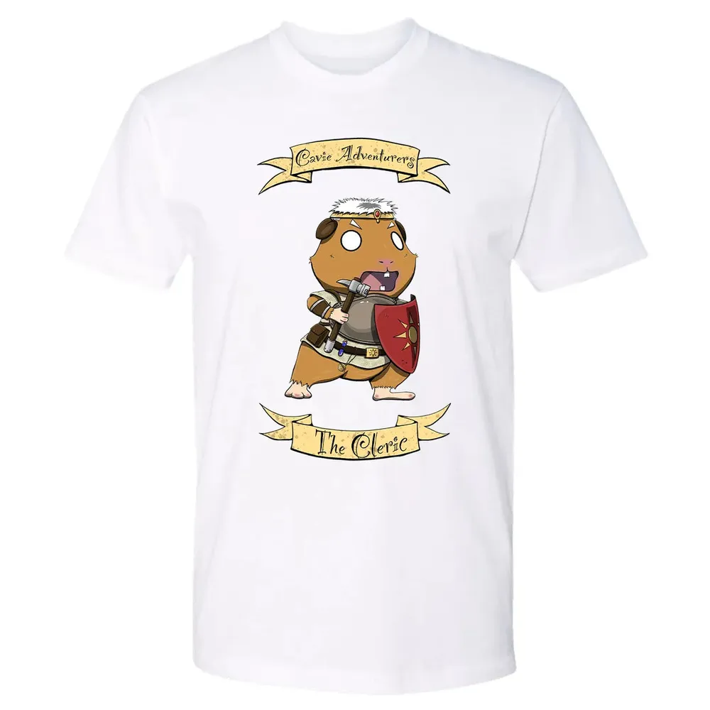 Cavie Adventurers - The Cleric Premium Unisex T-shirt - 4