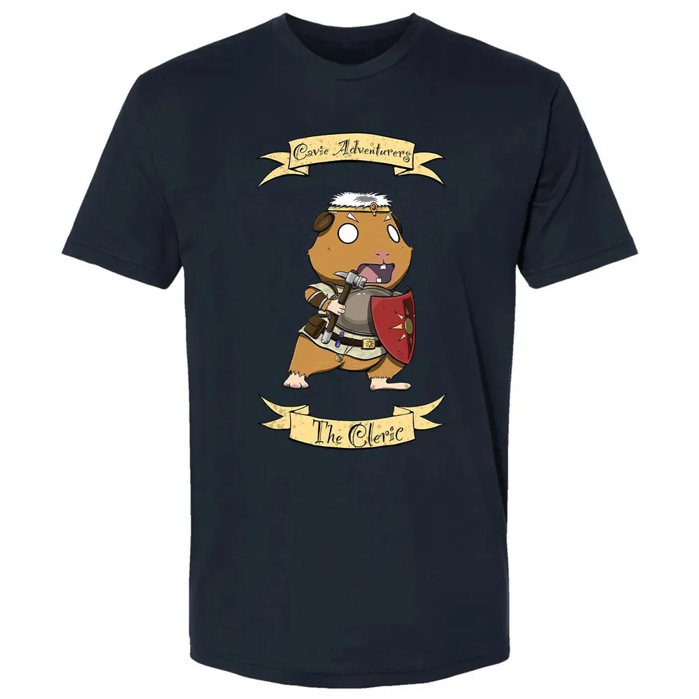 Cavie Adventurers - The Cleric Premium Unisex T-shirt - 2