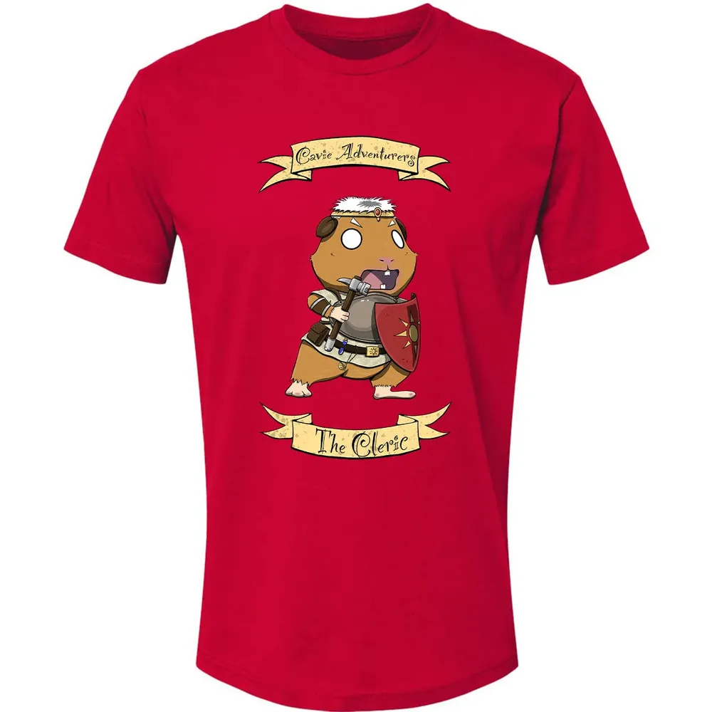 Cavie Adventurers - The Cleric Premium Unisex T-shirt - 6