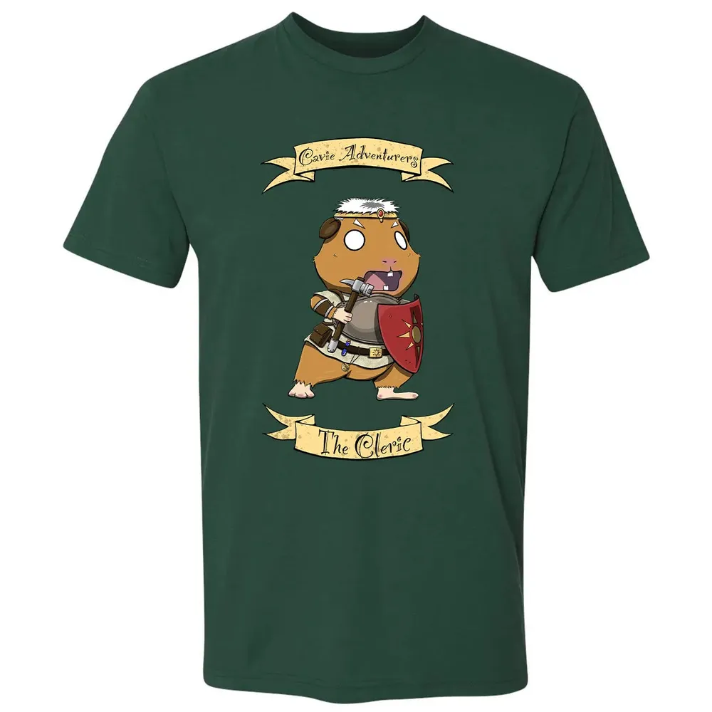 Cavie Adventurers - The Cleric Premium Unisex T-shirt - 12