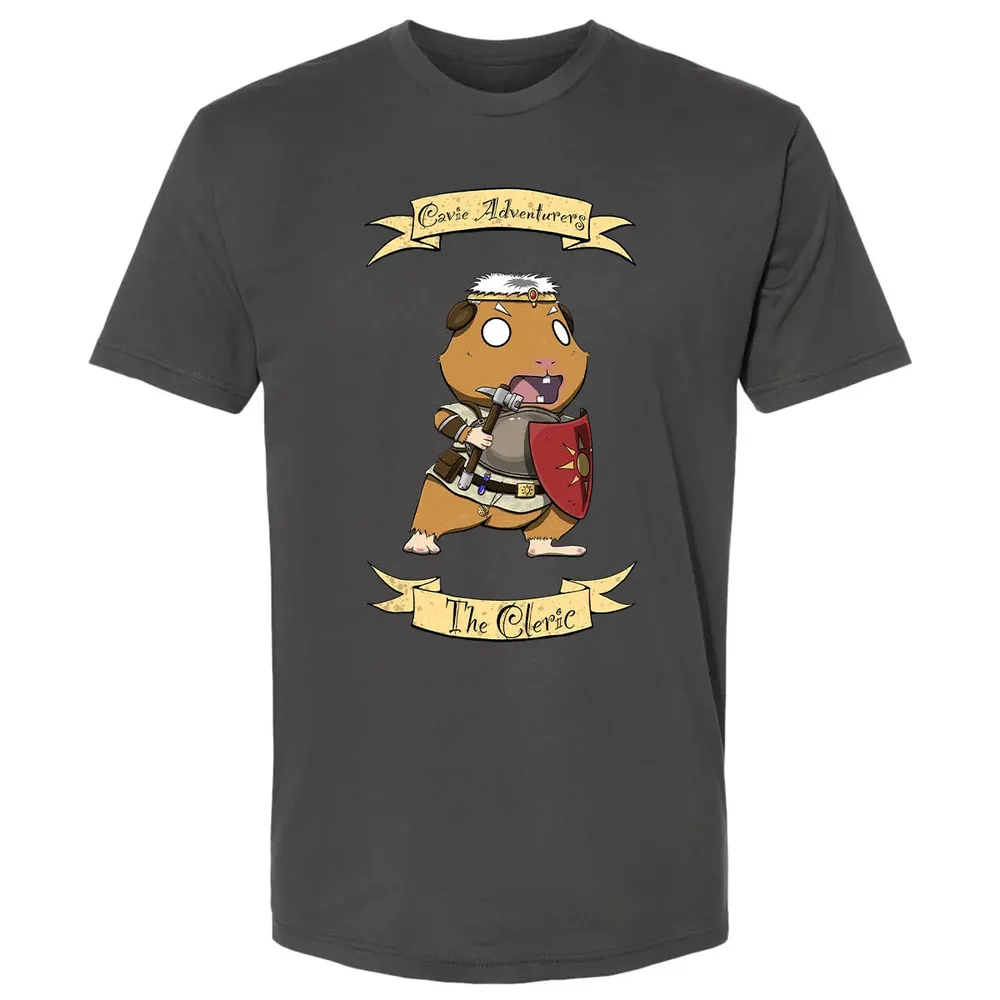 Cavie Adventurers - The Cleric Premium Unisex T-shirt - 8