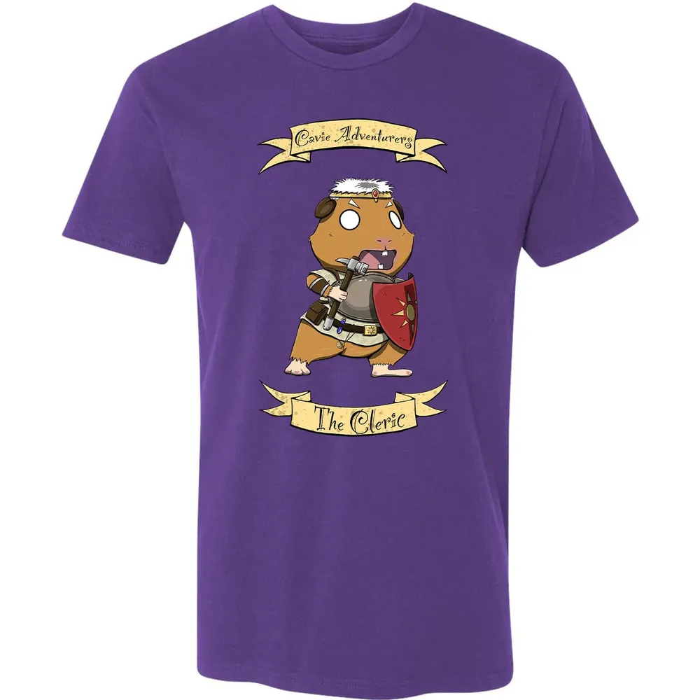 Cavie Adventurers - The Cleric Premium Unisex T-shirt - 7