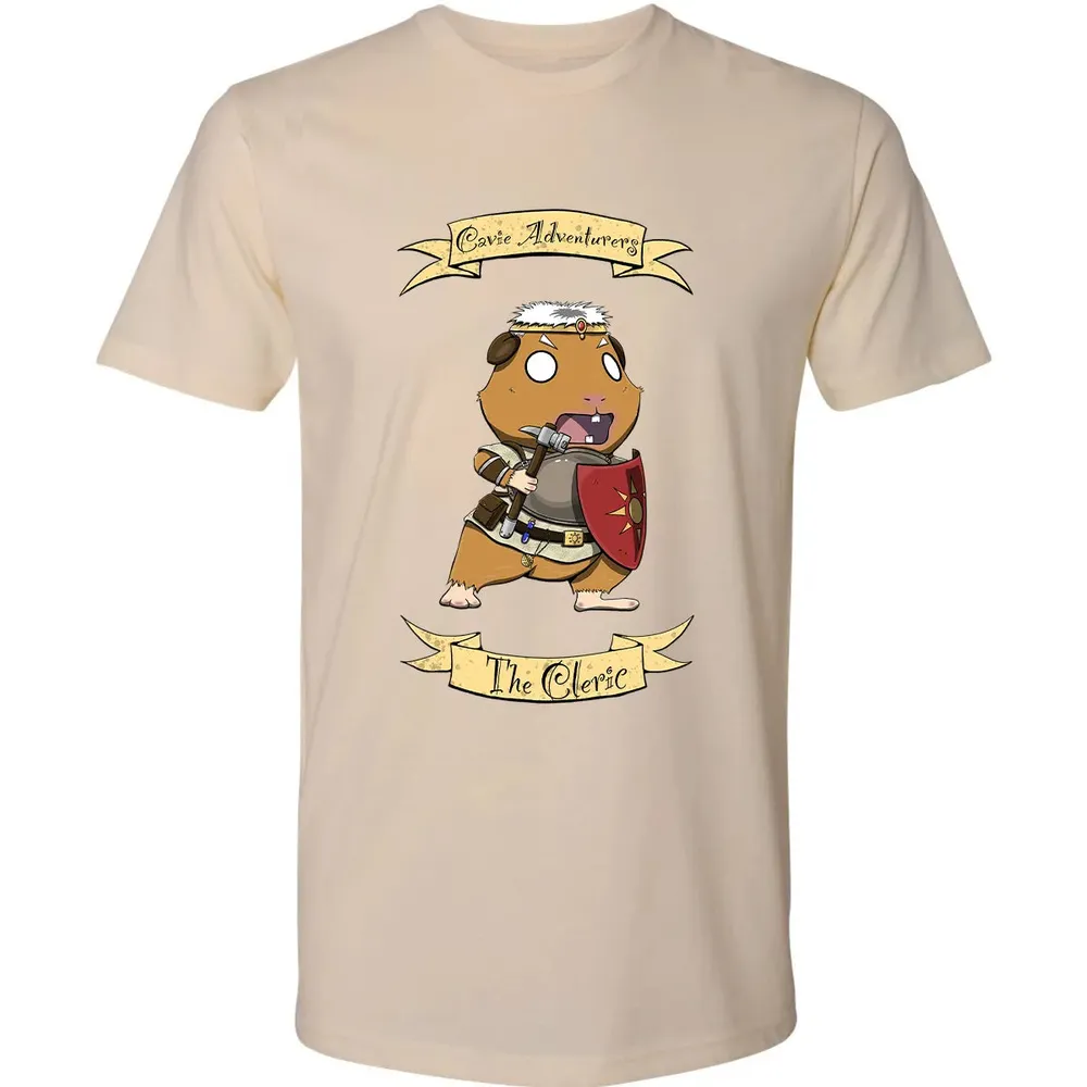 Cavie Adventurers - The Cleric Premium Unisex T-shirt - 13