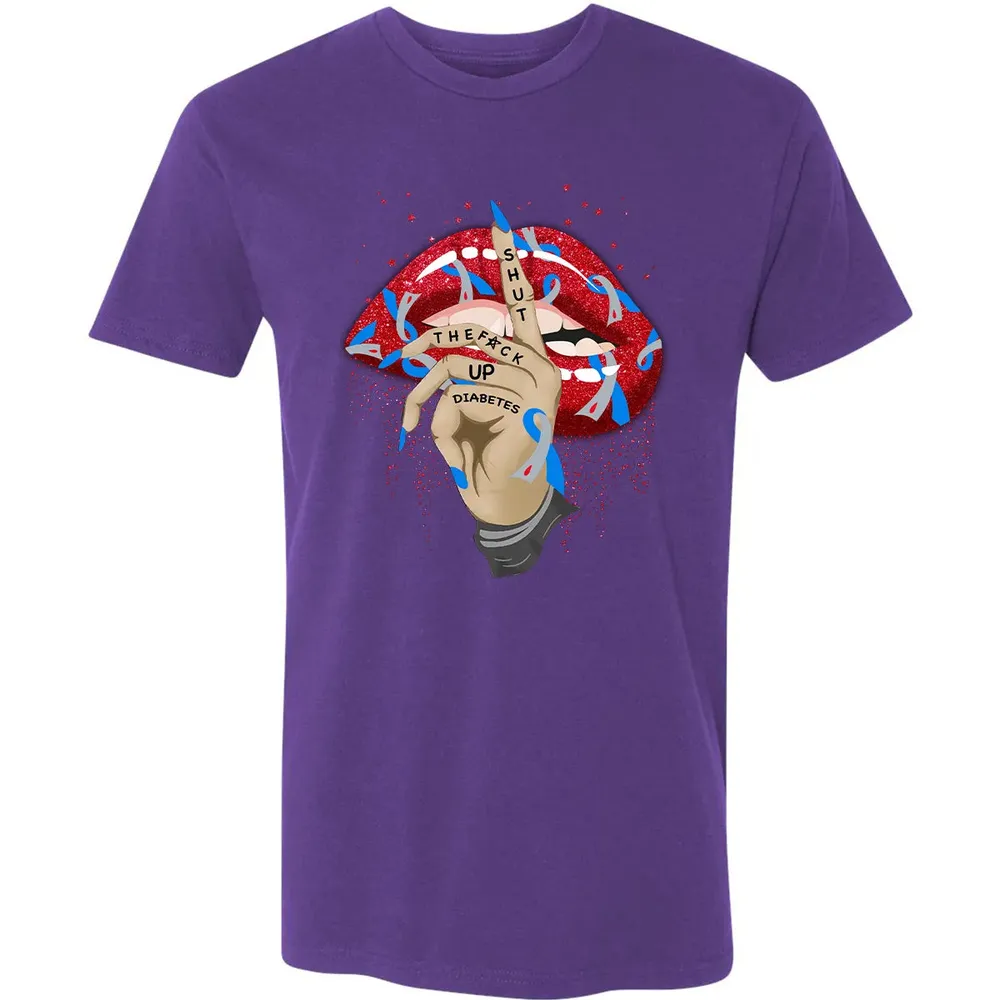 Shut The F*ck Up Diabetes Premium Unisex T-shirt - 7