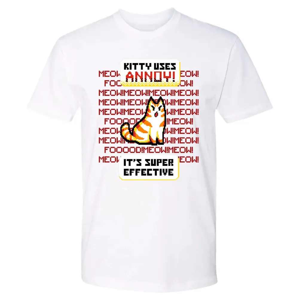 Kitty Uses Annoy Premium Unisex T-shirt - 4