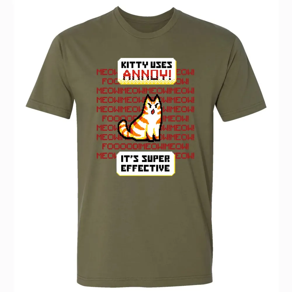 Kitty Uses Annoy Premium Unisex T-shirt - 5