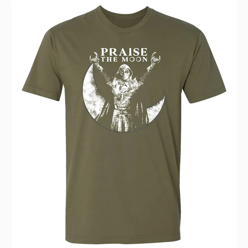 Praise The Moon Premium Unisex T-shirt - 5