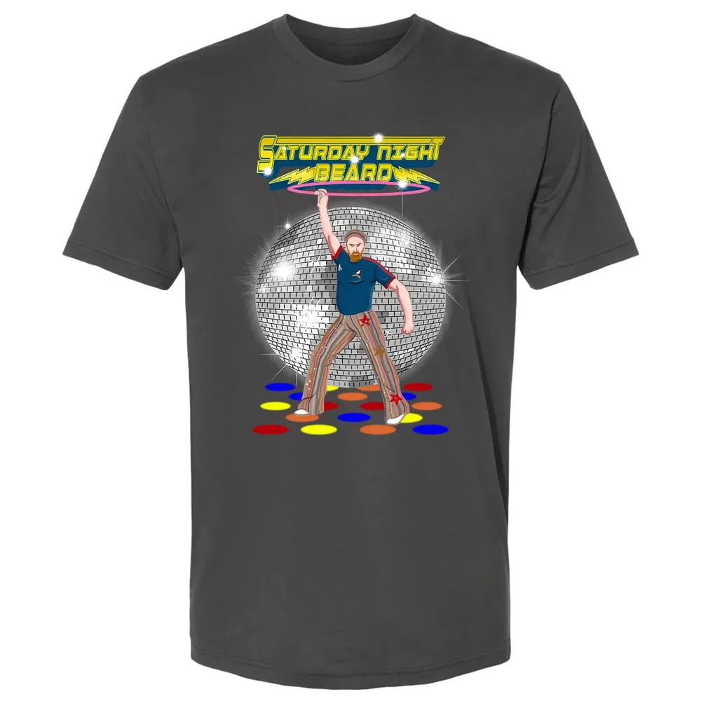 Saturday Night Beard Premium Unisex T-shirt - 8