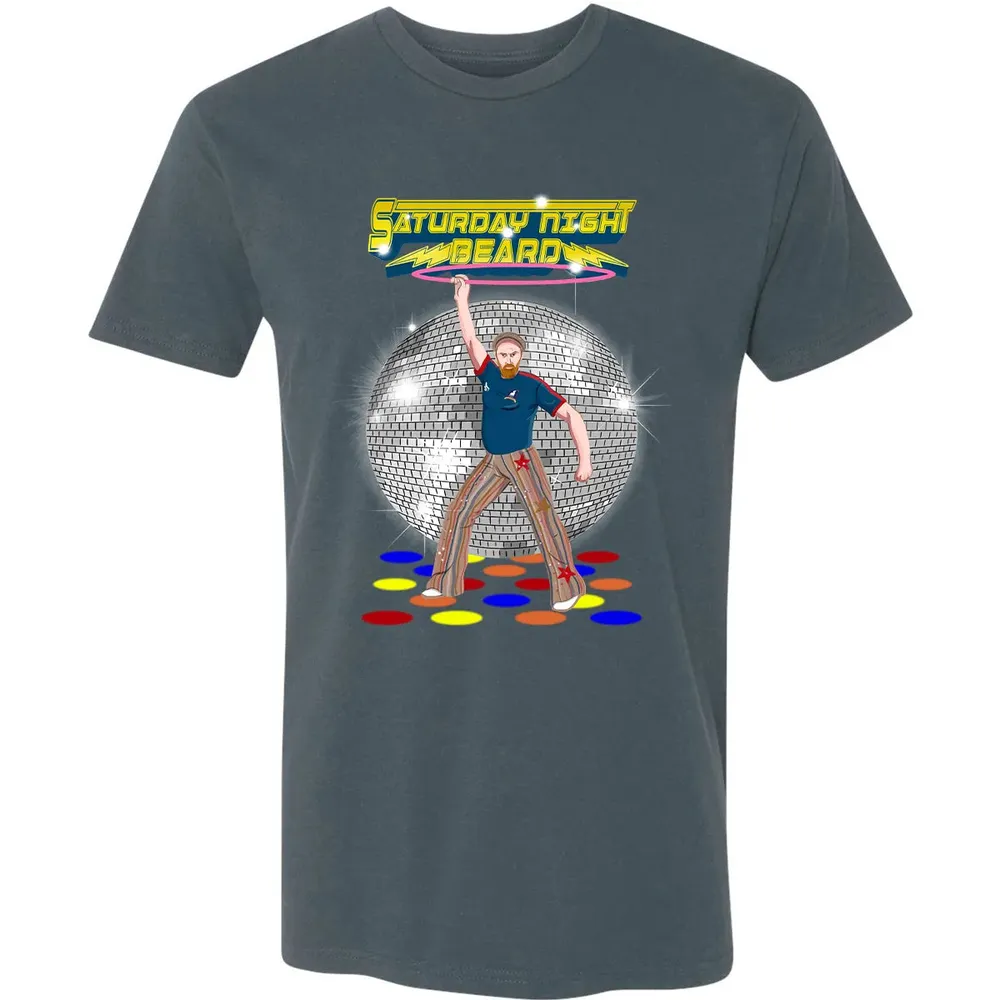 Saturday Night Beard Premium Unisex T-shirt - 14