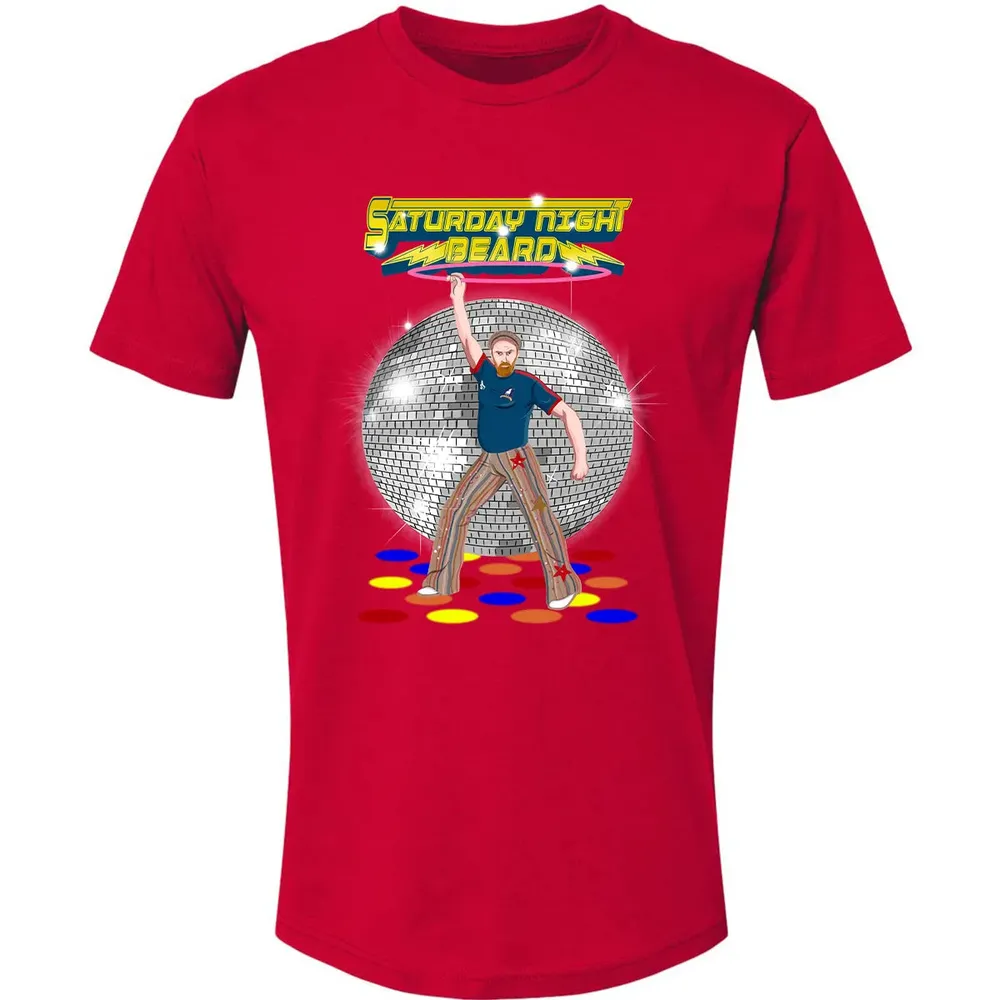 Saturday Night Beard Premium Unisex T-shirt - 6