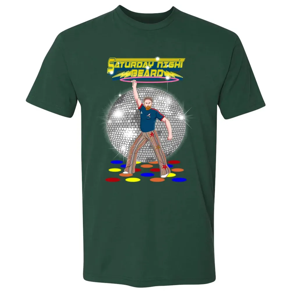 Saturday Night Beard Premium Unisex T-shirt - 12
