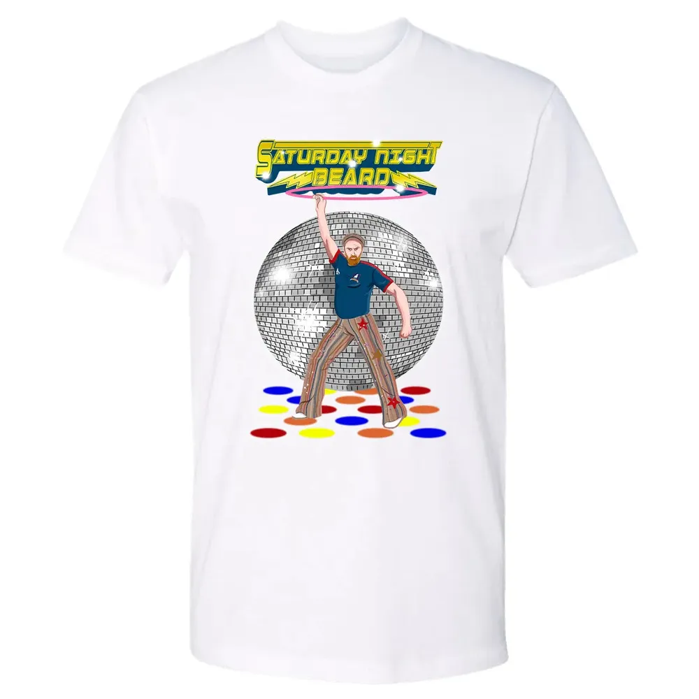 Saturday Night Beard Premium Unisex T-shirt - 4