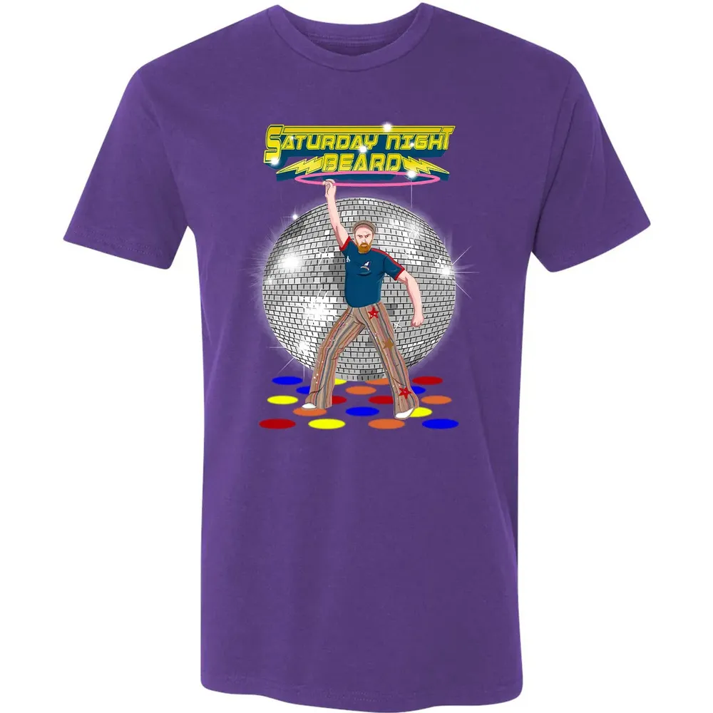 Saturday Night Beard Premium Unisex T-shirt - 7